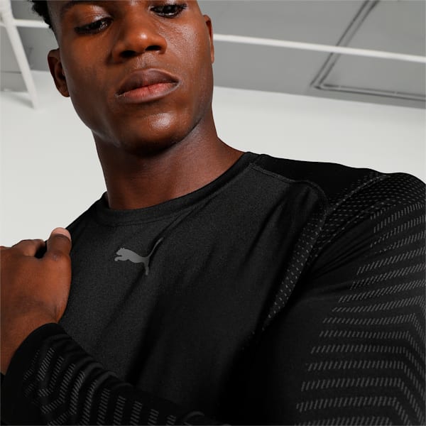 Formknit Seamless Long Sleeve Men's Training T-shirt, PUMA Black, extralarge-IND