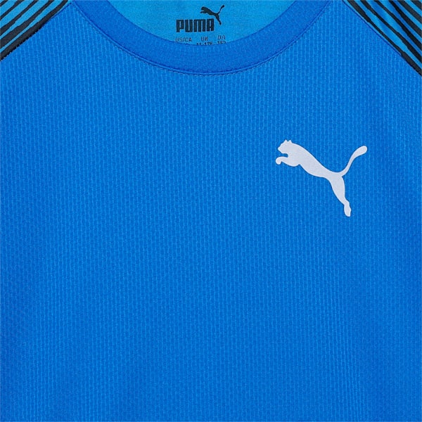 HYPERWAVE Printed Youth Tee, Ultra Blue, extralarge-IND