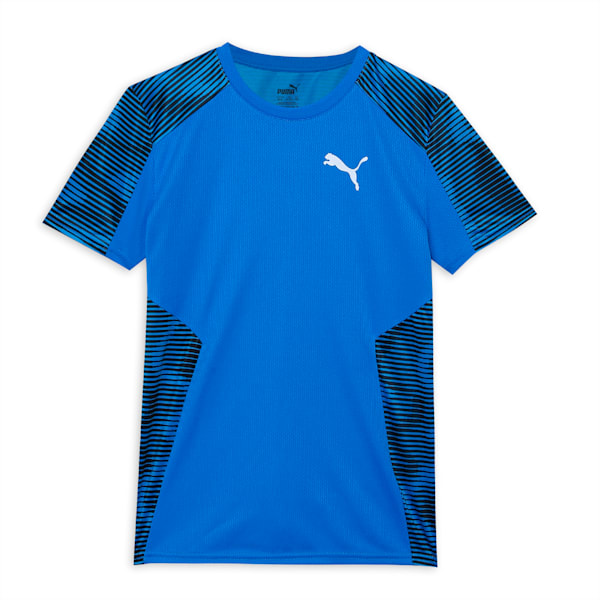 HYPERWAVE Printed Youth Tee, Ultra Blue, extralarge-IND