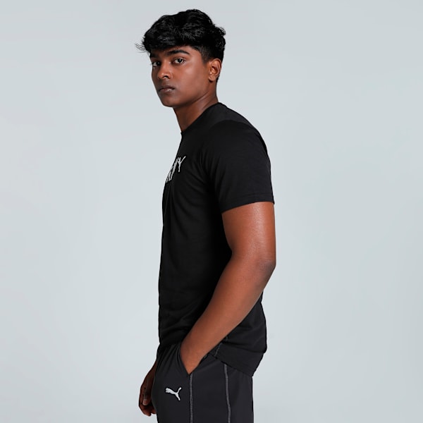 Men's Training T-shirt, PUMA Black, extralarge-IND