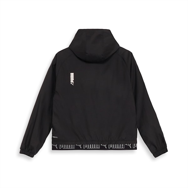 ウィメンズ トレーニング トリコット ウーブン ジャケット 裏起毛, PUMA Black, extralarge-JPN