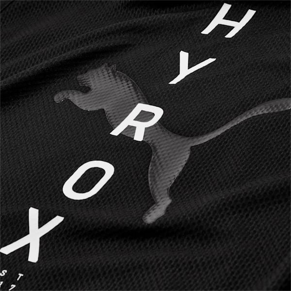 PUMA x HYROX Triblend Training Tee Men, PUMA Black, extralarge