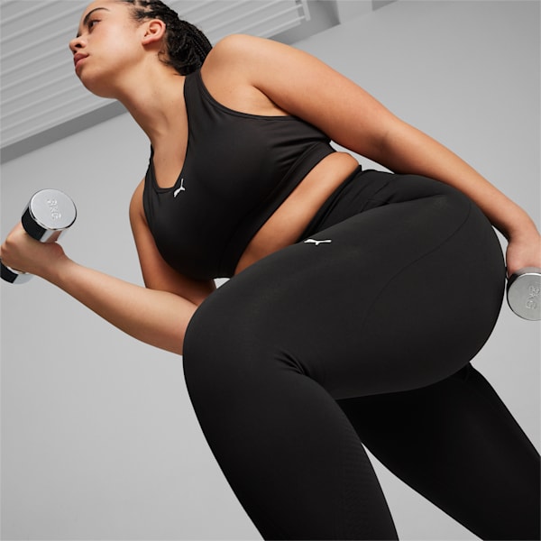 Shapeluxe Women's Seamless Training Tights, PUMA Black, extralarge-AUS