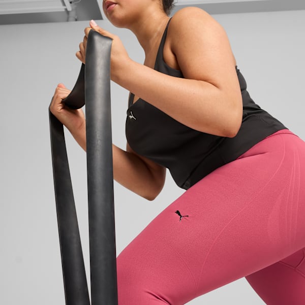 Shapeluxe Women's Seamless Training Tights, Port, extralarge-IND