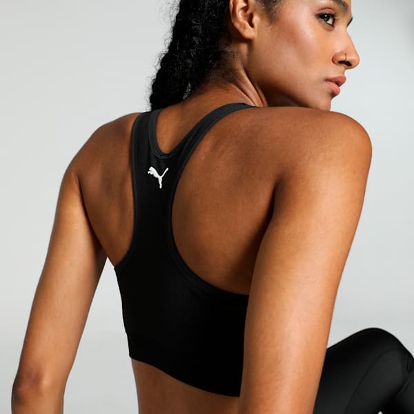 4Keeps Shapeluxe Women's Training Bra, PUMA Black, extralarge-IND
