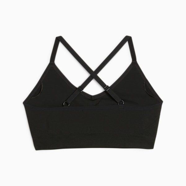 Move Shapeluxe Women's Seamless Training Bra, PUMA Black, extralarge-IND