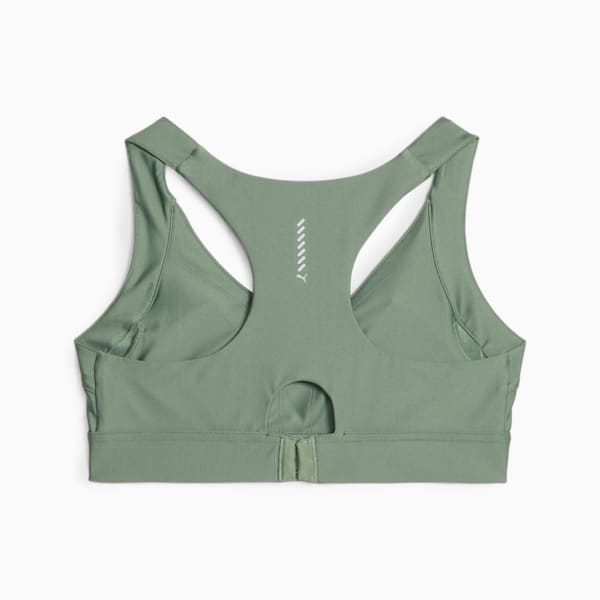 Puma Womens High Support Ultraform Running Bra - Green