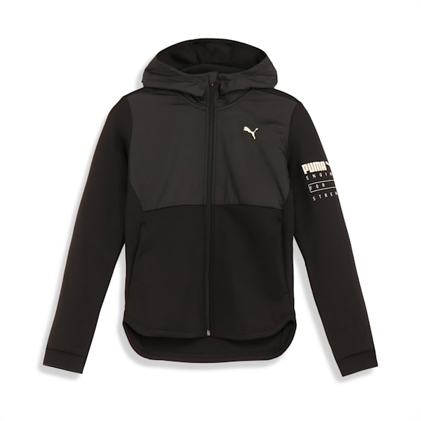 ウィメンズ トレーニング フーディー, PUMA Black, extralarge-JPN