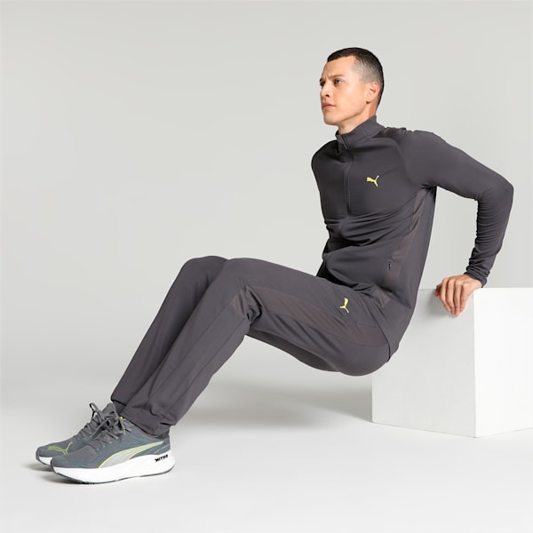 PUMA x one8 Active Men's Training Jacket, Dark Coal, extralarge-IND