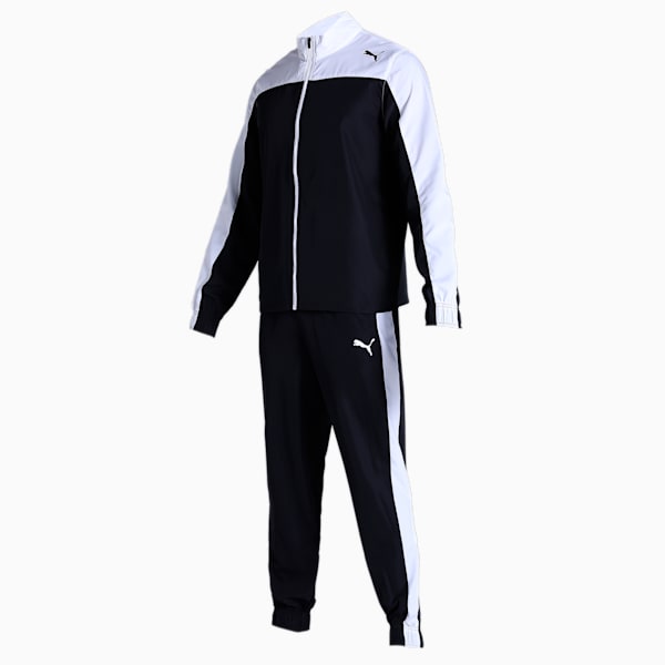 Train Favourite Men's Regular Fit Track Suit, Puma Black, extralarge-IND