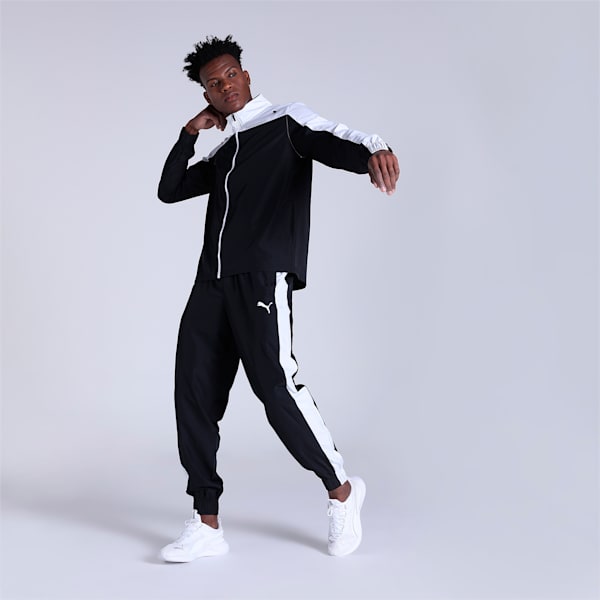 Train Favourite Men's Regular Fit Track Suit, Puma Black, extralarge-IND