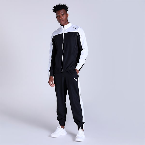 Train Favourite Men's Regular Fit Track Suit, Puma Black, extralarge-IND