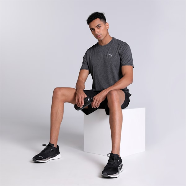 Run Favorite Heather Men's Running T-Shirt, PUMA Black Heather, extralarge-IND