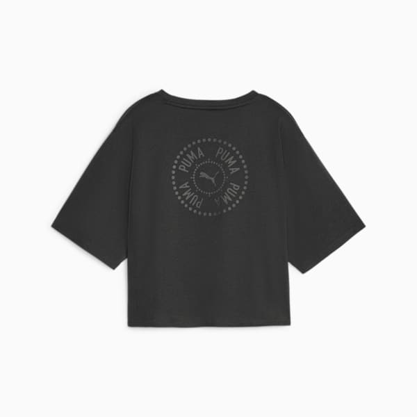 ウィメンズ トレーニング CONCEPT Tシャツ, PUMA Black-PUMA Gold, extralarge-JPN
