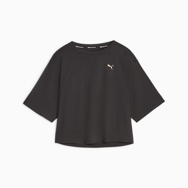 ウィメンズ トレーニング CONCEPT Tシャツ, PUMA Black-PUMA Gold, extralarge-JPN