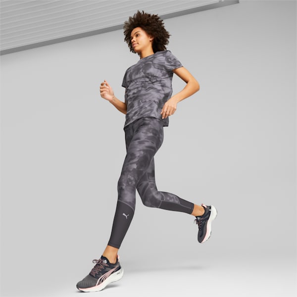 ウィメンズ ランニング RUN FAVORITE AOP Tシャツ, PUMA Black-AOP, extralarge-JPN