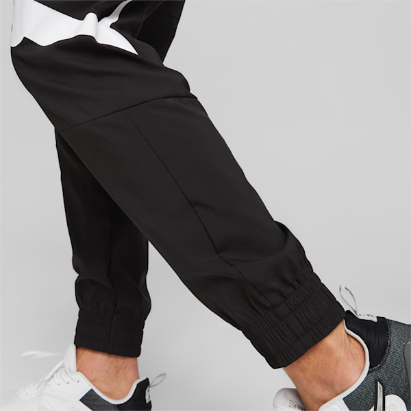 メンズ トレーニング ビッグ キャット ウーブンパンツ, PUMA Black-PUMA White, extralarge-JPN