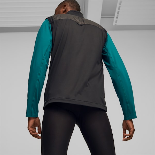 メンズ ランニング RUN CLOUDSPUN 中綿 ベスト, PUMA Black, extralarge-JPN