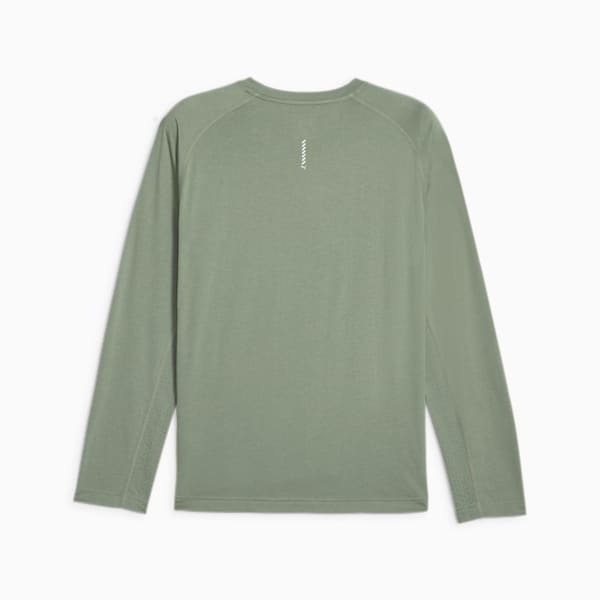メンズ ランニング RUN グラフィック Tシャツ 長袖, Eucalyptus, extralarge-JPN