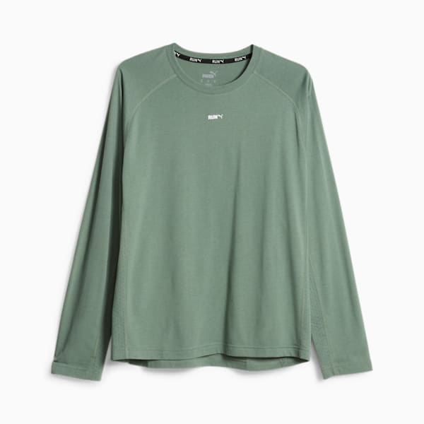 メンズ ランニング RUN グラフィック Tシャツ 長袖, Eucalyptus, extralarge-JPN