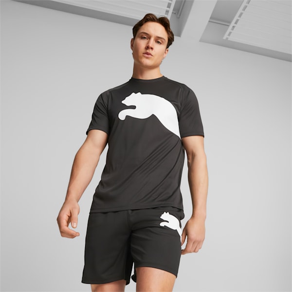 メンズ トレーニング ビッグ キャット Tシャツ, PUMA Black-PUMA White, extralarge-JPN