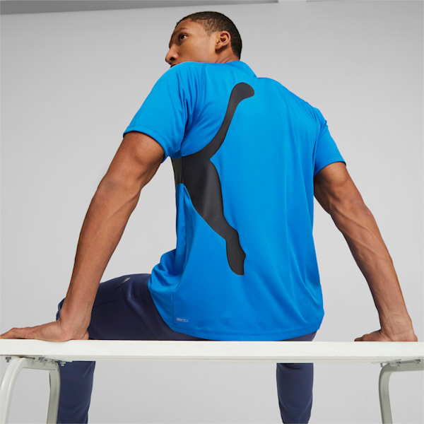 メンズ トレーニング ビッグ キャット Tシャツ, Ultra Blue-PUMA Black, extralarge-JPN