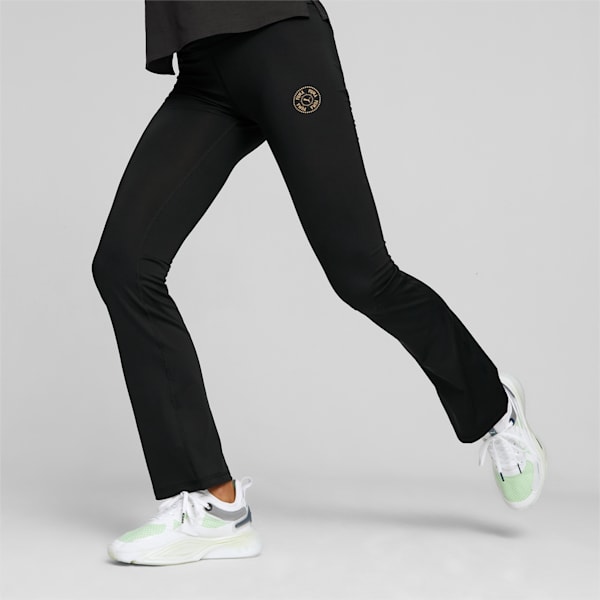 ウィメンズ トレーニング LOGO LOVE ブーツカット タイツ, PUMA Black, extralarge-JPN