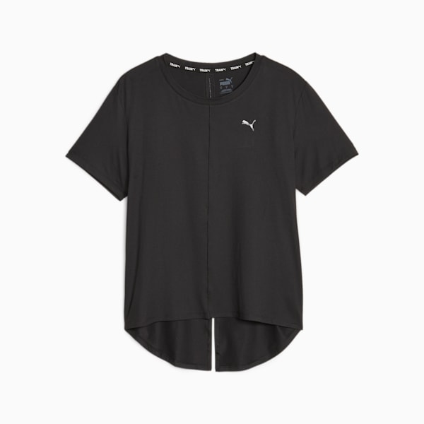 ウィメンズ ヨガ YOGINI ライト Tシャツ, PUMA Black, extralarge-JPN
