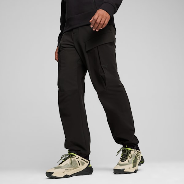 Pants cargo para hombre SEASONS, PUMA Black, extralarge