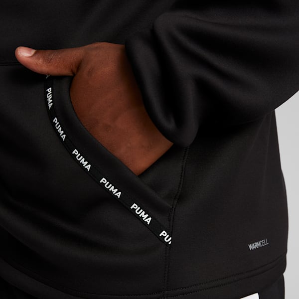 Sudadera con capucha para hombre PUMA Fit, PUMA Black, extralarge