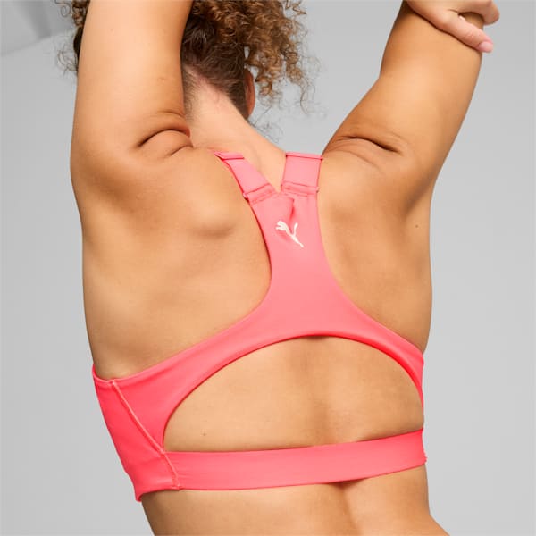 PUMA FIT 4KEEPS EVERSCULPT Medium Impact Bra, Sunset Glow, extralarge