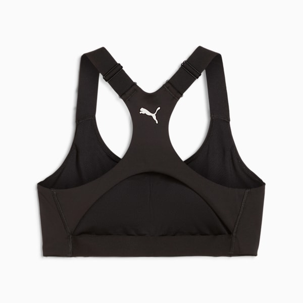 PUMA FIT 4KEEPS EVERSCULPT Medium Impact Bra, PUMA Black-vapor puma, extralarge