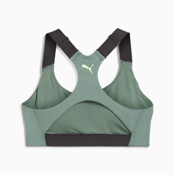 PUMA FIT 4KEEPS EVERSCULPT Medium Impact Bra, Eucalyptus, extralarge