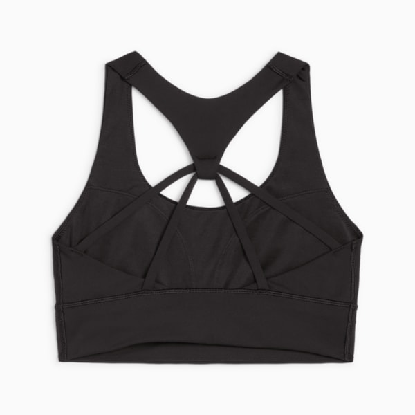 4KEEPS EVOLVE Women's Longline Training Bra, PUMA Black, extralarge-IND