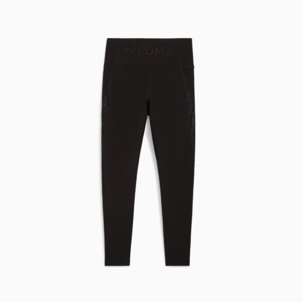 Women's High Waisted Everyday Active 7/8 Leggings - A New Day™ Black M