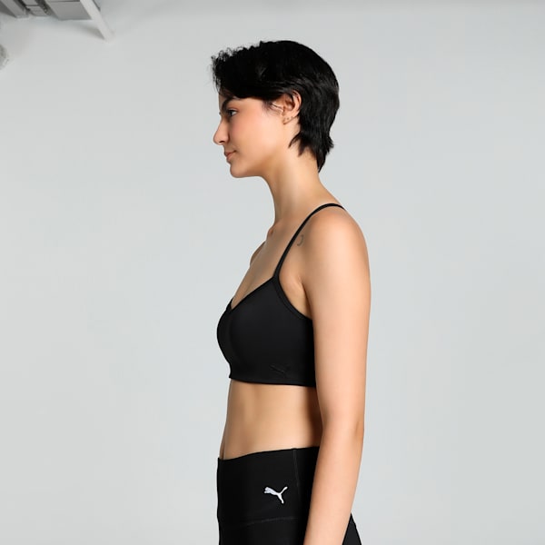 MOVE CLOUDSPUN Women's Training Bra, PUMA Black, extralarge-IND
