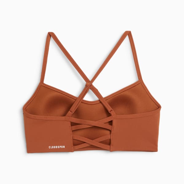 Brassière de yoga Move CLOUDSPUN Femme, Teak, extralarge