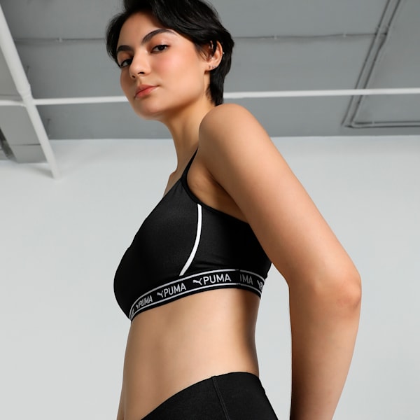 MOVE STRONG Women's Training Bra, PUMA Black, extralarge-IND