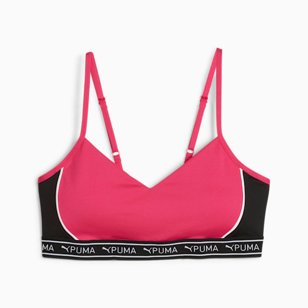 Top deportivo con tirantes para mujer MOVE STRONG, Garnet Rose, extralarge