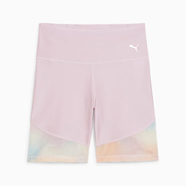 Shorts ciclista SUMMER DAZE 17cm para mujer, Grape Mist, extralarge