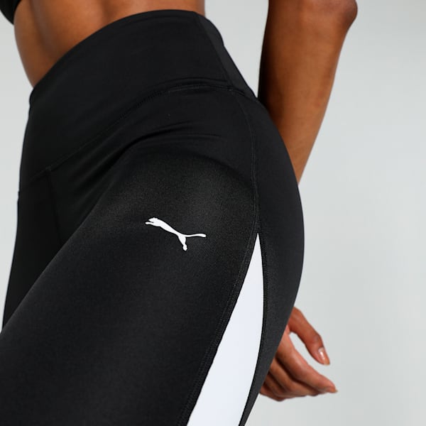 Train All Day Women's 7/8 Training Tights, PUMA Black-PUMA White, extralarge-IND