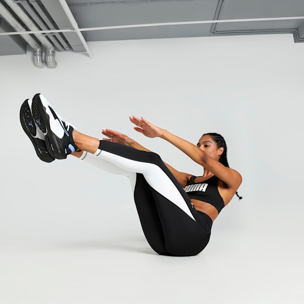 Train All Day Women's 7/8 Training Tights, PUMA Black-PUMA White, extralarge-IND