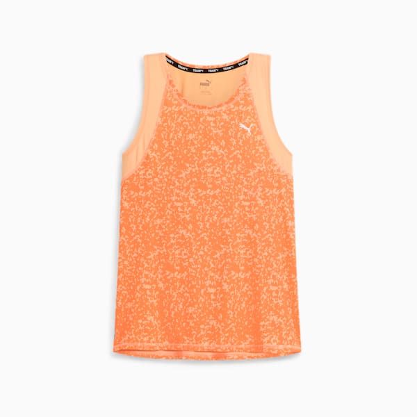 Train Favorite AOP Women's Training Tank, Neon Citrus-Peach Fizz-AOP, extralarge