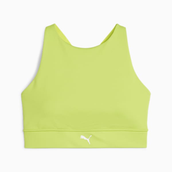 PWR EVERSCULPT Women's Training Bra, Lime Pow, extralarge-IND