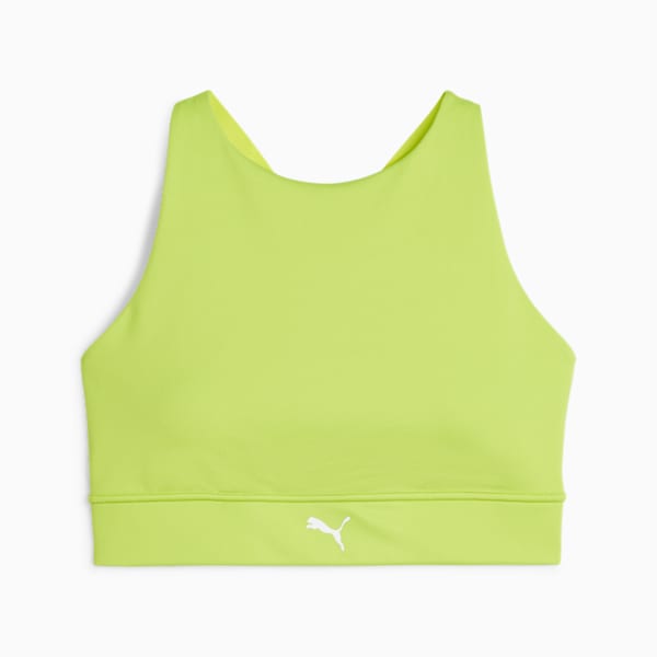 PWR EVERSCULPT Women's Training Bra, Lime Pow, extralarge-IND