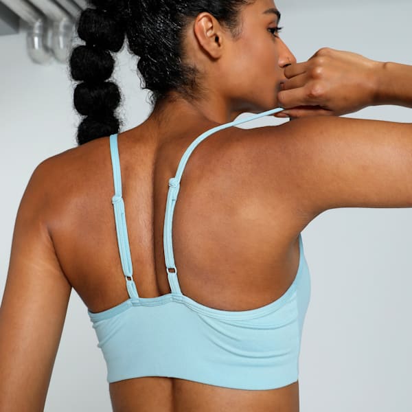 MOVE YOGINI STUDIO Women's Training Bra, Turquoise Surf, extralarge-IND