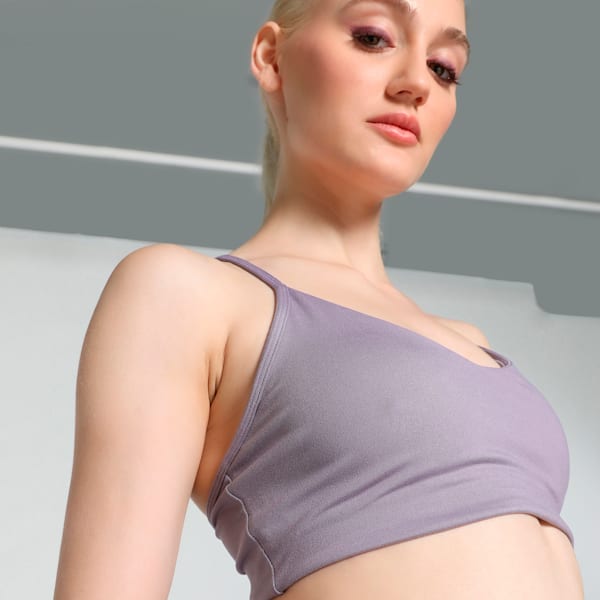 MOVE YOGINI STUDIO Women's Training Bra, Pale Plum, extralarge-IND