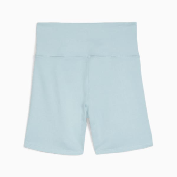 STUDIO FOUNDATIONS Women's Training Biker Shorts, Turquoise Surf Heather, extralarge-IND