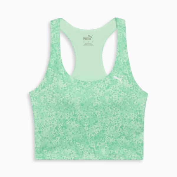 Studio 2-In-1 Women's Training Crop Tank, Fresh Mint, extralarge