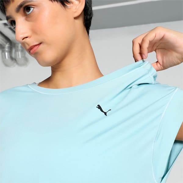 Maternity STUDIO Women's Training T-shirt, Turquoise Surf, extralarge-IND